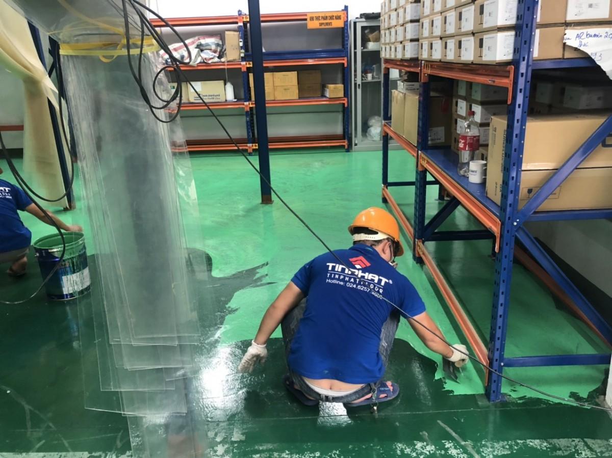 Tín Phát - đơn bị thi công sơn sàn chuyên nghiệp, uy tín