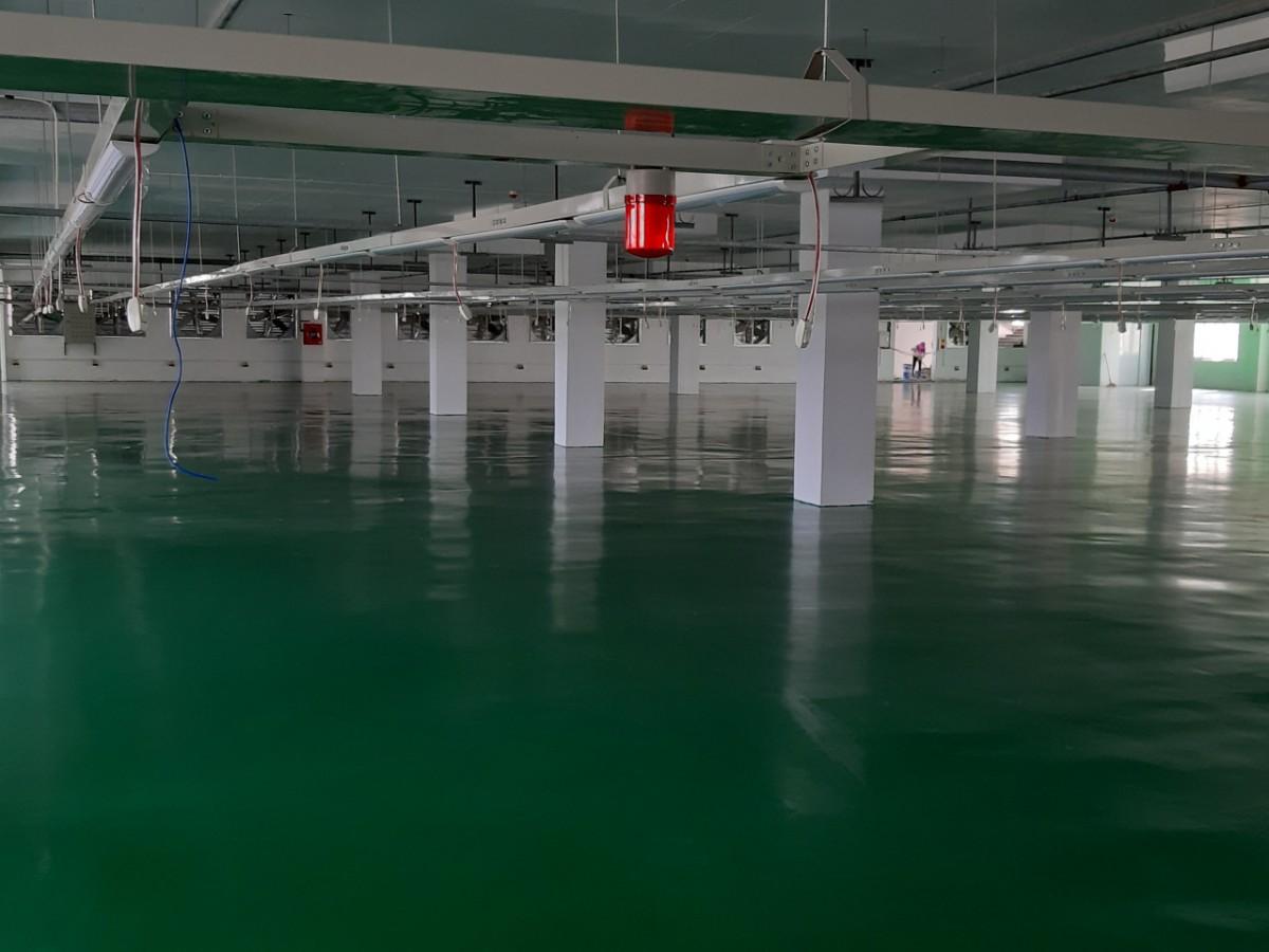 sơn sàn nhà xưởng