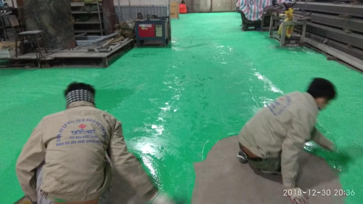 Quy định về tỷ lệ chuẩn của các thành phần sơn epoxy