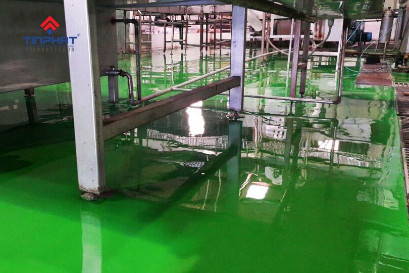 Sơn Epoxy nhà máy SX đồ uống Thái Lan - Văn Lâm Hưng Yên