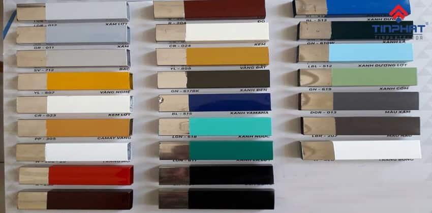 bảng màu sơn epoxy thái dương