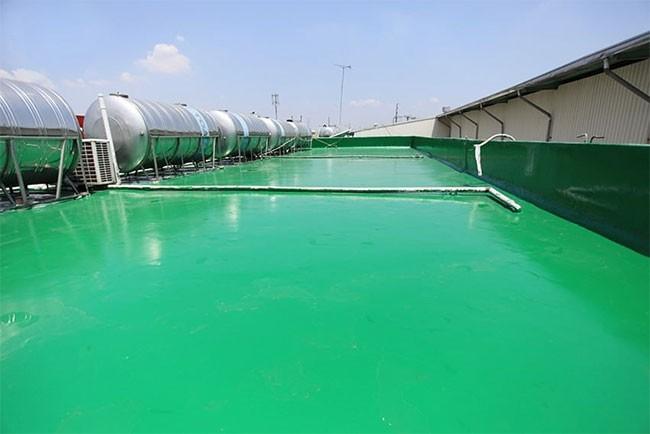 Chống thấm sân thượng bằng sơn Epoxy