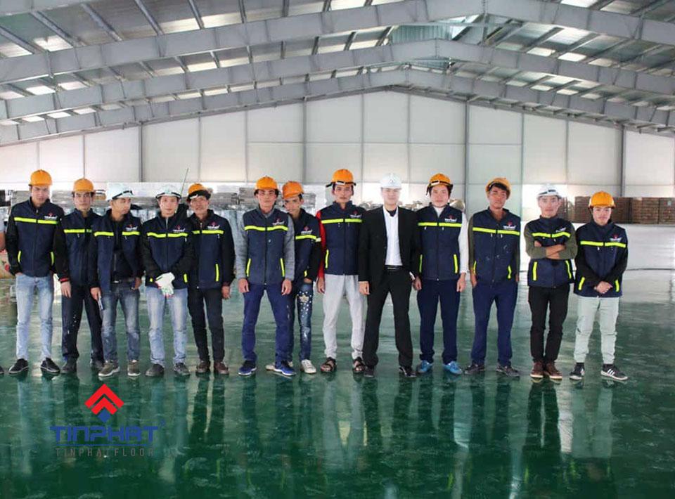 Công ty thi công sàn epoxy trong suốt