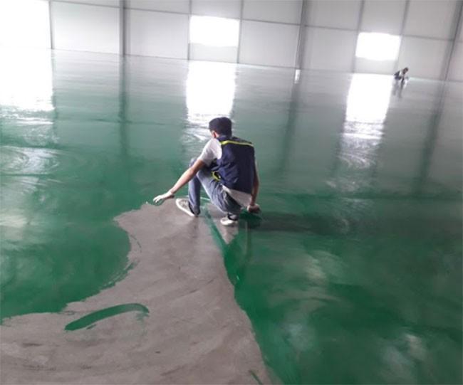 Quy trình thi công sơn Epoxy tại Tín Phát