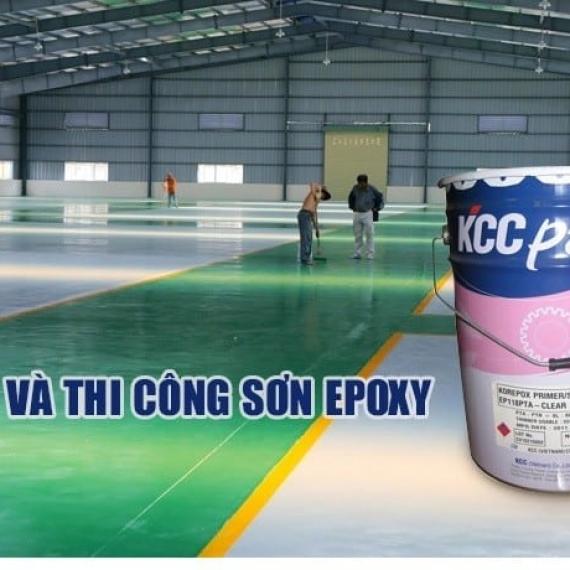 Địa chỉ mua sơn Epoxy KCC giá rẻ, chính hãng cho khách hàng