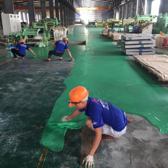 Giá sơn nền epoxy trọn gói tốt nhất thị trường