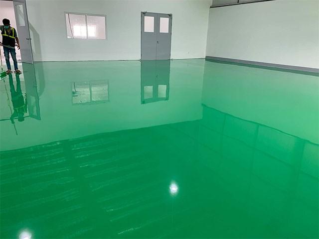 Quy trình sửa sàn epoxy bị phồng rộp lâu dài