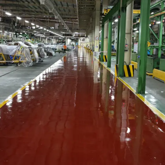 Hướng dẫn cách thi công sơn PU nhà xưởng mới nhất 2022