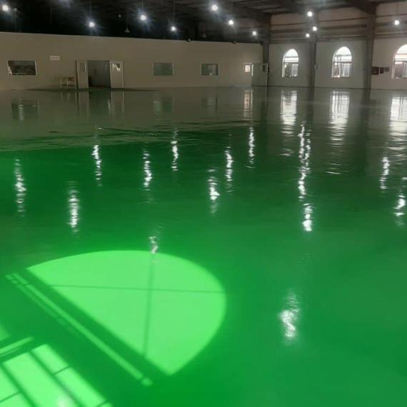 Dự án thi công sơn sàn Epoxy 5000M2 tại Phú Thọ