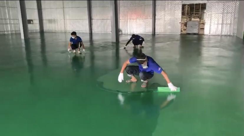 Hướng dẫn thi công sơn epoxy