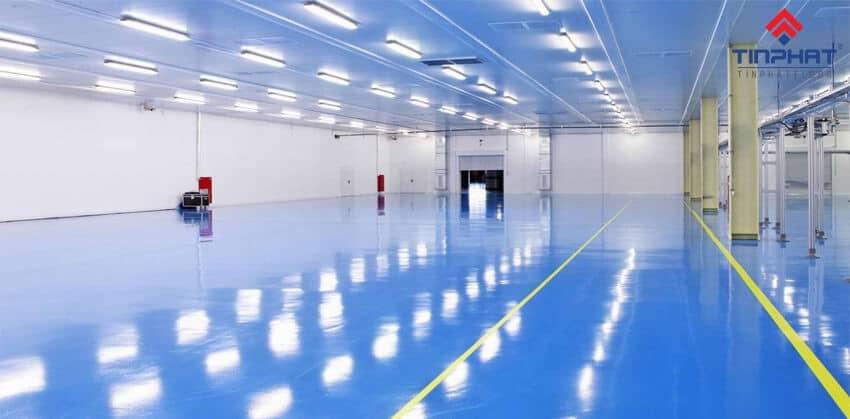 Thi công sơn epoxy chống trơn cần đúng kỹ thuật