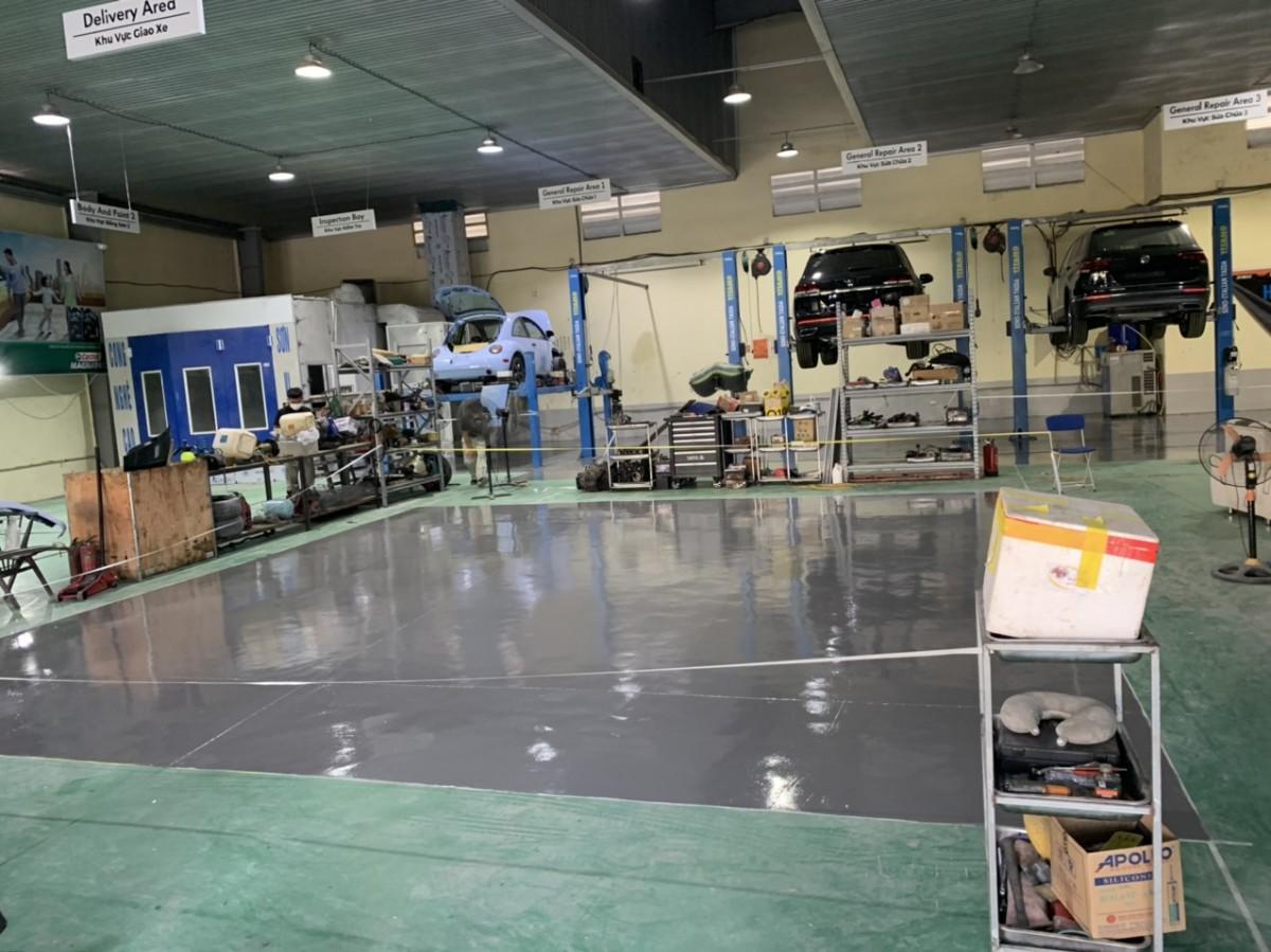 Các công trình yêu cầu tải trọng lớn thường ưu tiên sử dụng sơn Epoxy