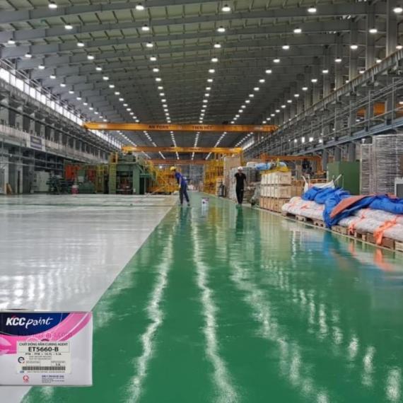 Sơn nền nhà xưởng Epoxy và những điều bạn cần biết
