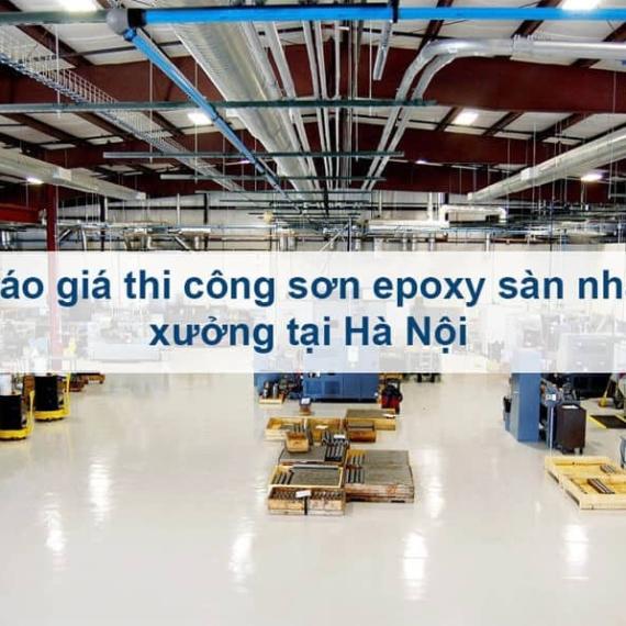 Khái quát về sơn sàn epoxy - Các loại sơn epoxy nổi bật trên thị trường