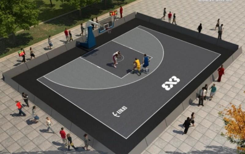 Kích thước sân bóng rổ 3x3