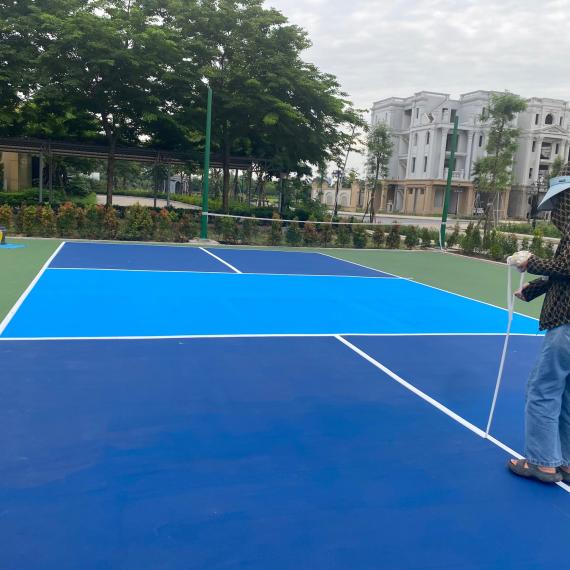 Tiêu chuẩn kích thước sân pickleball trong nhà 