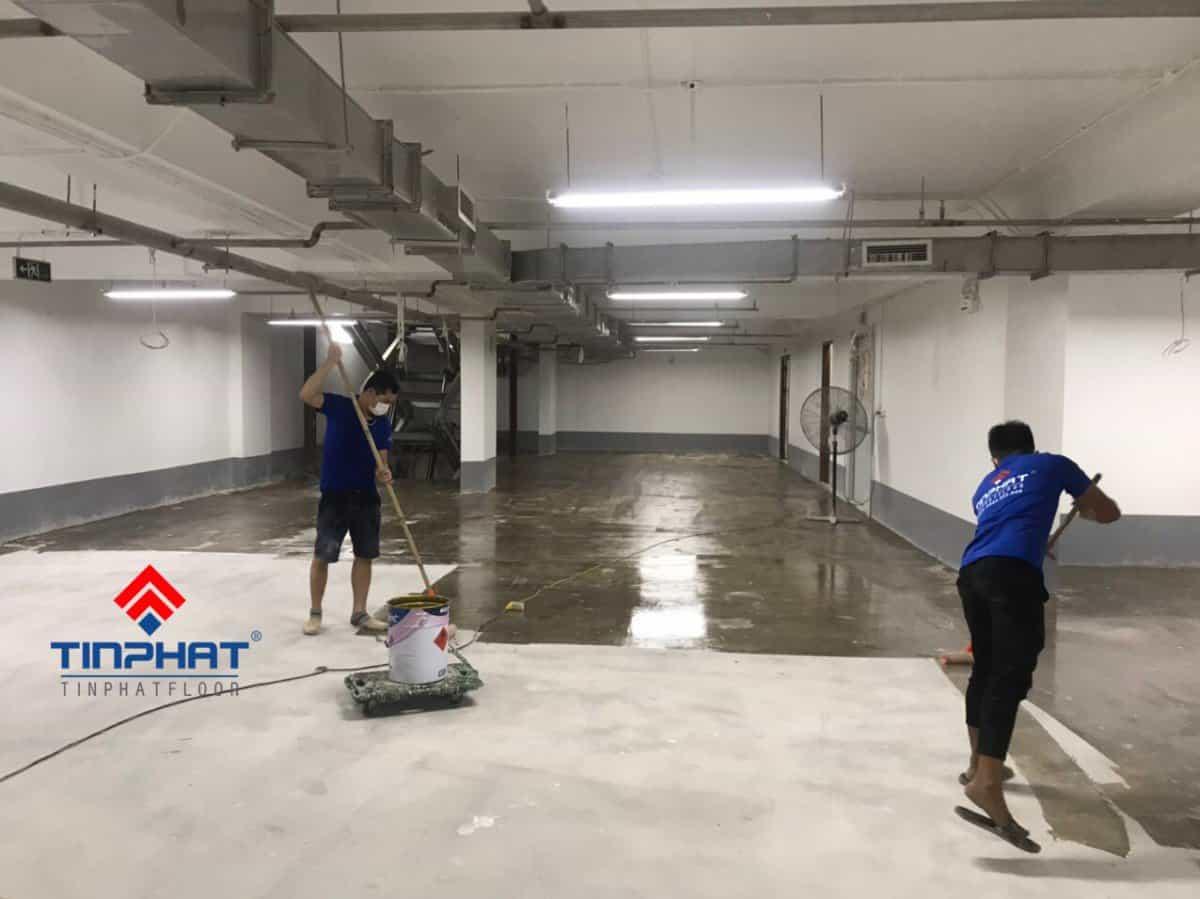 Làm sàn Epoxy cho nhà xưởng giúp tăng thêm tuổi thọ cho công trình