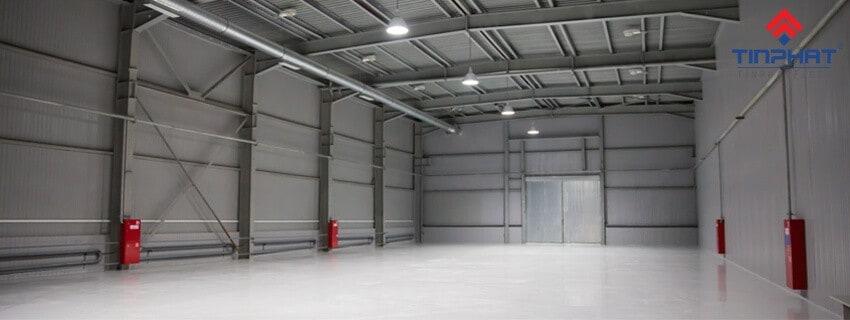lưu ý khi sử dụng sơn epoxy nền nhà xưởng