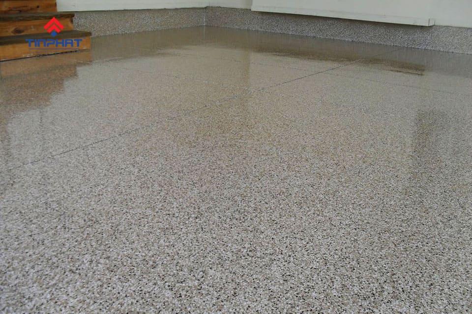 Mặt sàn Epoxy giả giá đá đẹp
