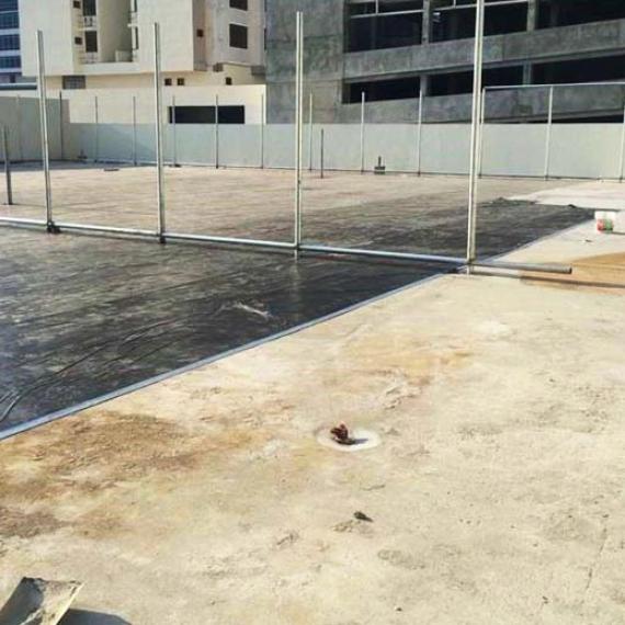 Thi công sân cầu lông trong nhà đạt tiêu chuẩn