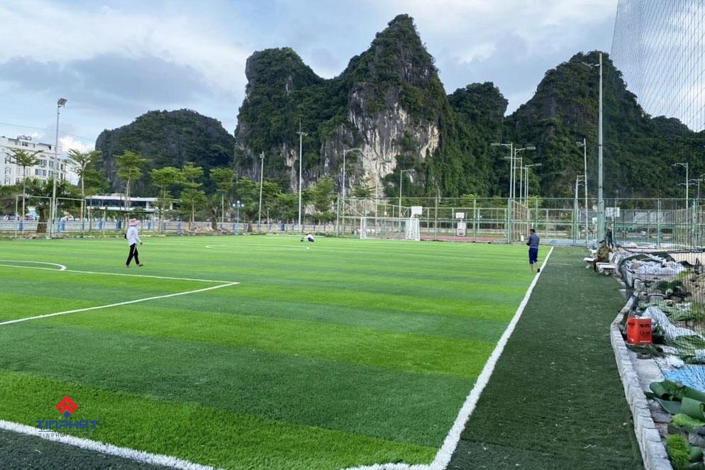 chi phí làm sân cỏ nhân tạo là bao nhiêu