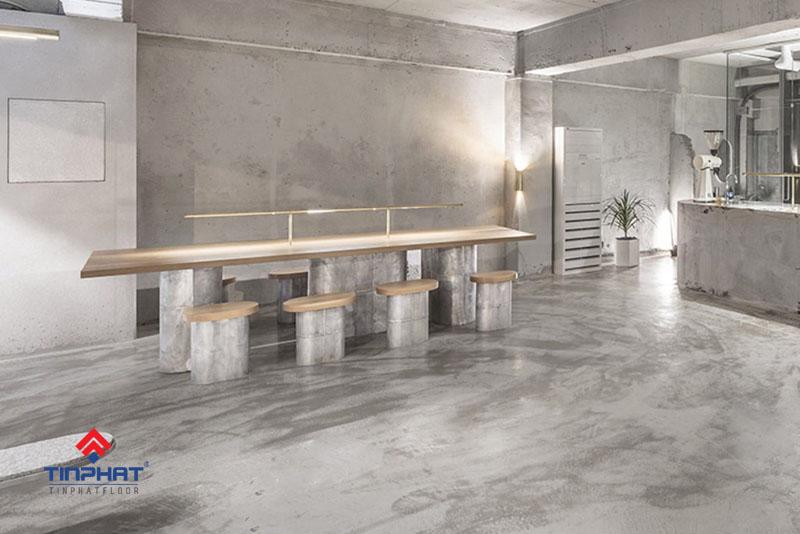 Sơn sàn epoxy giả bê tông