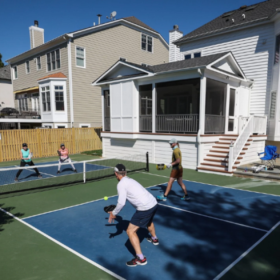 Kích thước sân pickleball mini là như thế nào ?