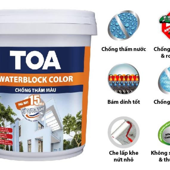 Sơn chống thấm pha màu nên mua hãng nào tốt cho công trình?
