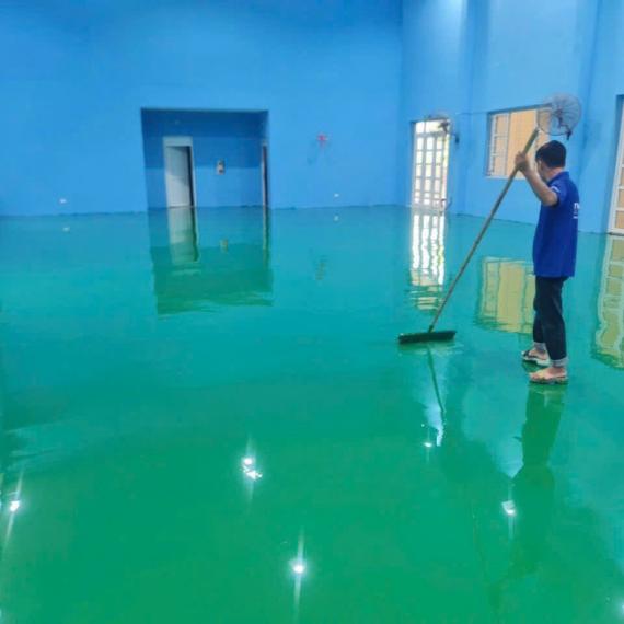 Dịch vụ thi công sơn Composite cho nền nhà xưởng