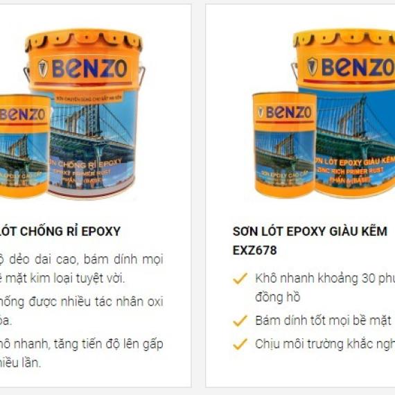 Sơn Epoxy Benzo là gì? Hướng dẫn thi công sơn Epoxy Benzo
