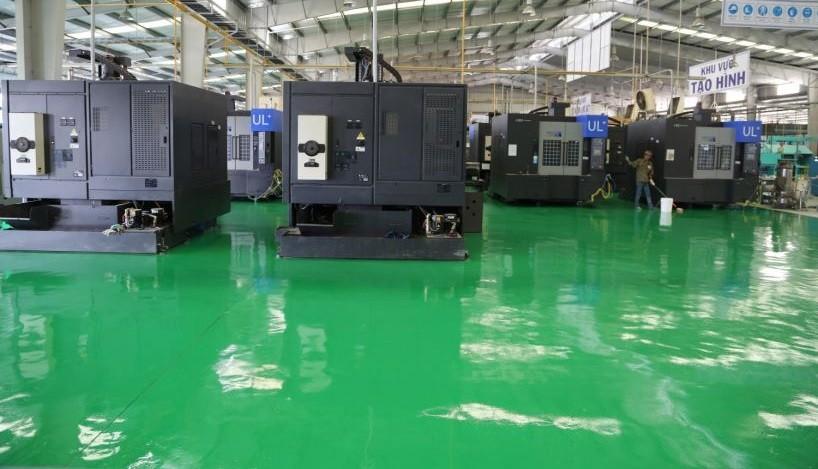 giá sơn epoxy lăn trọn gói