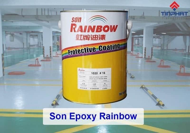 Vỏ bao bì sản phẩm sơn Epoxy Rainbow