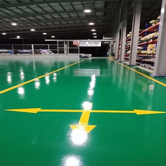 Tìm hiểu các loại sơn nền xi măng thông dụng nhất cho nhà xưởng