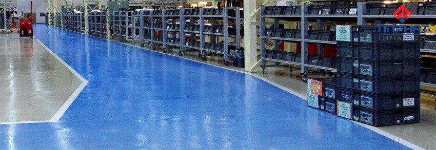 sơn sàn công nghiệp đa dạng và phong phú