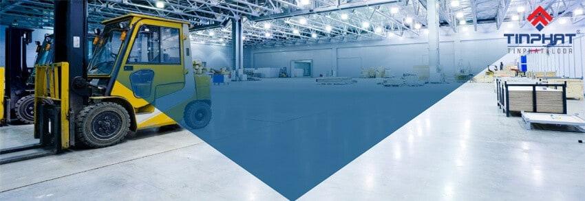 sơn sàn epoxy giúp nâng cao mỹ quan