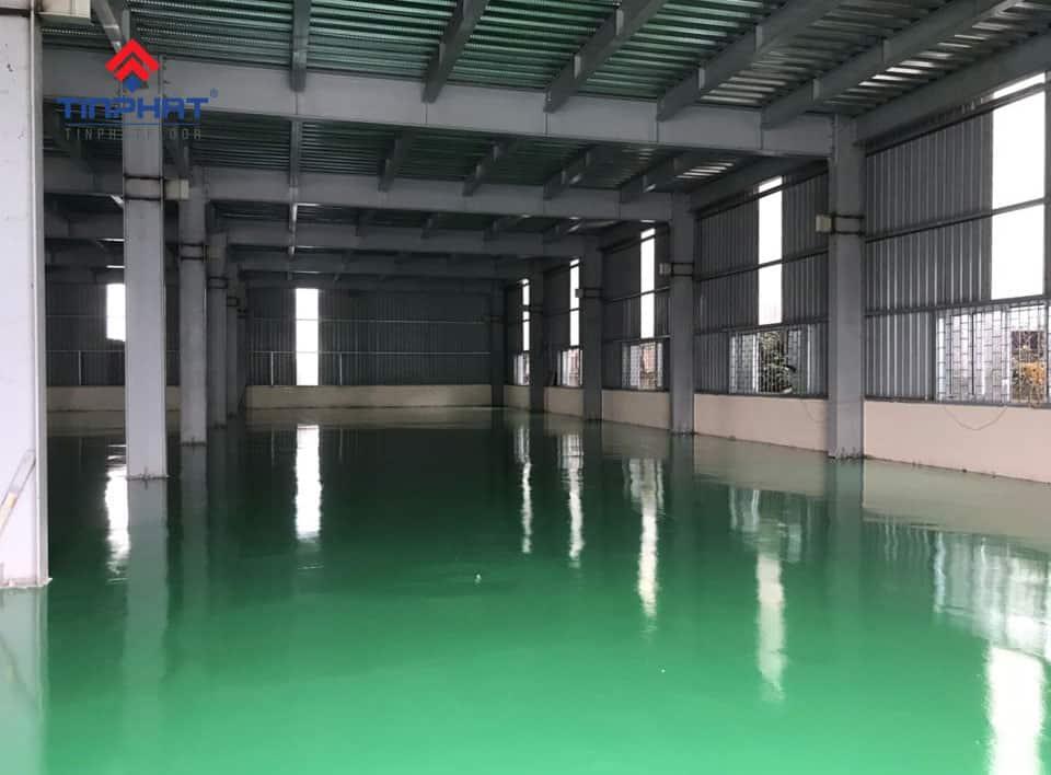 Thi công sơn Epoxy nhà máy Samsung Bắc Ninh