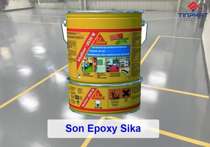 Bao bì sản phẩm sơn Epoxy Sika