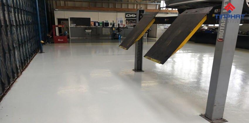 thi công sơn epoxy giá rẻ