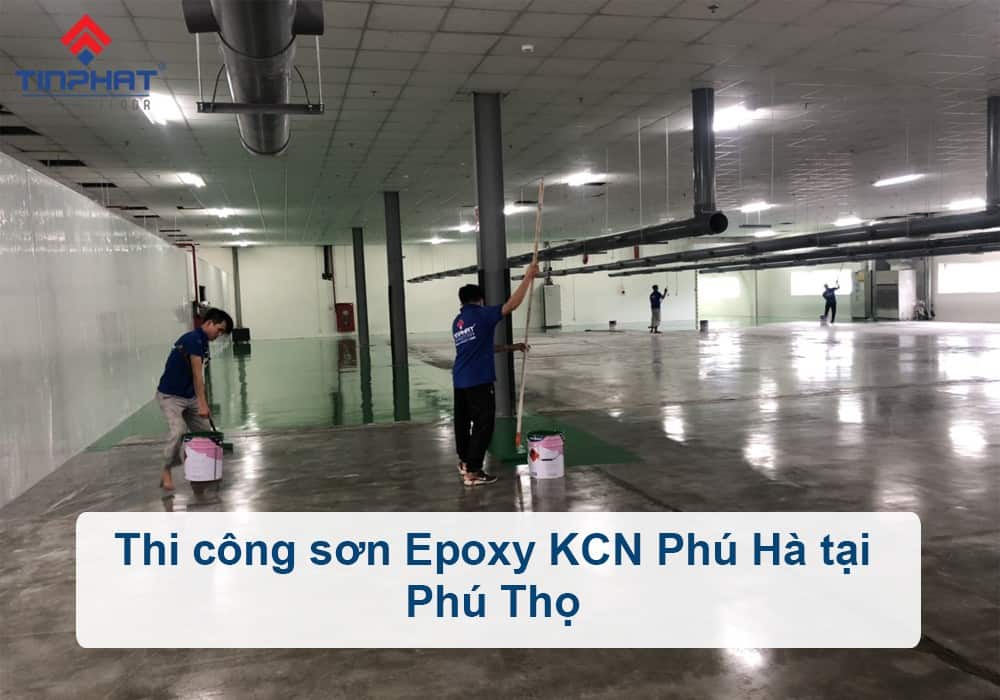 Thi công sơn Epoxy KCN Phú Hà tại Phú Thọ