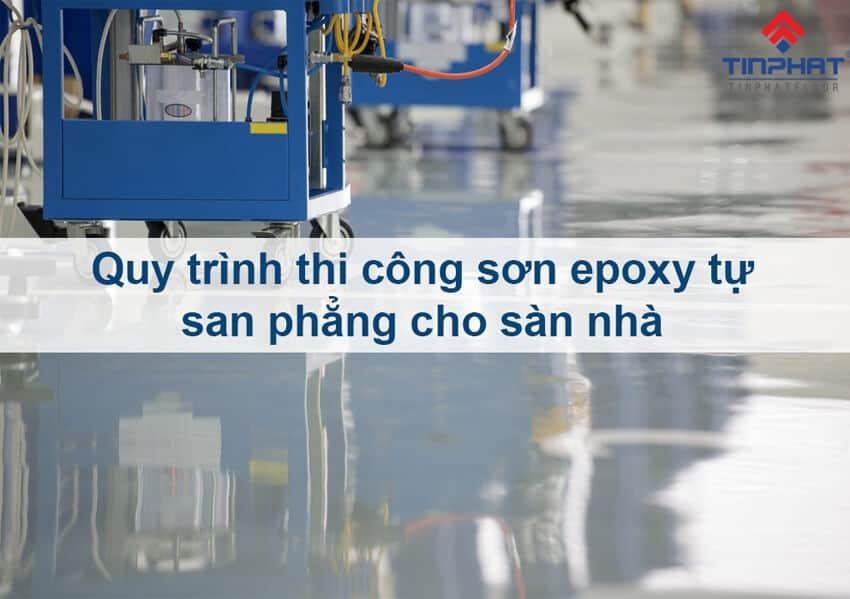 thi công sơn epoxy tự san phẳng