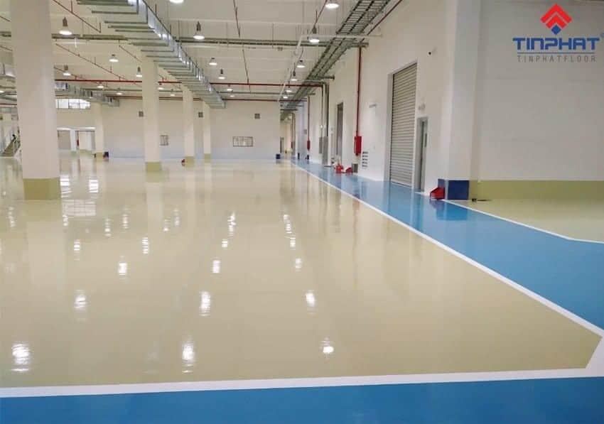 Đối với các công trình sàn nhà yêu cầu tuổi thọ cao thì sơn sàn Epoxy chính là giải pháp