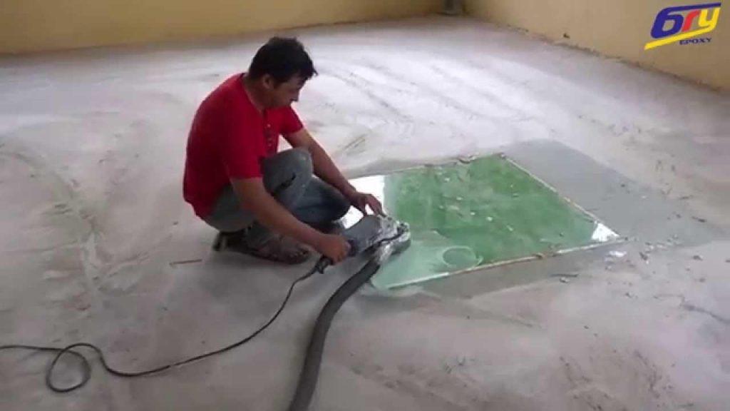 Thi công sơn sàn Epoxy 3D