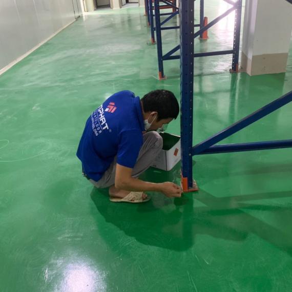 Tư vấn thi công sơn epoxy nhà máy chế biến thực phẩm