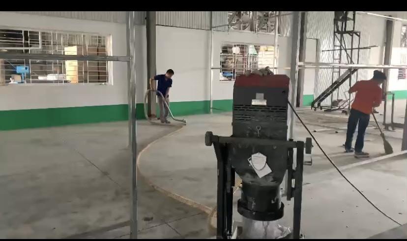 Thi công sàn epoxy-