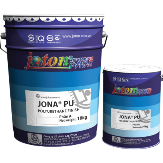 Sơn phủ Joton Jona Polyurethane Finish - Màu Vàng