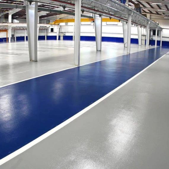 Thi công sơn epoxy chống mài mòn