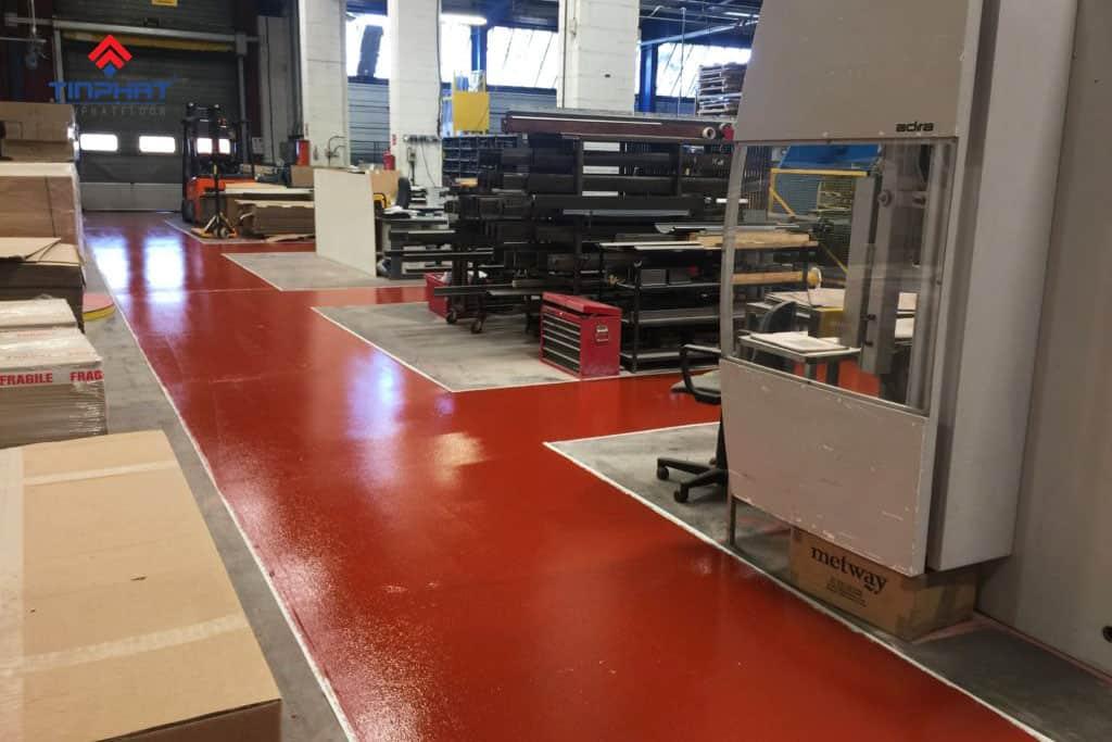 Sơn epoxy chống trơn trượt