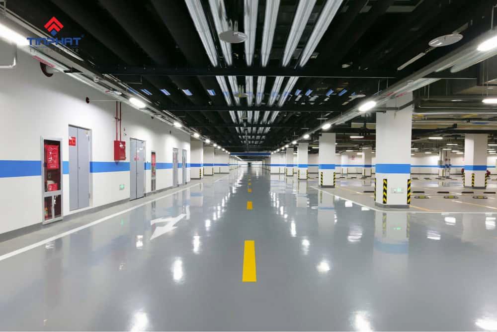 Sơn Epoxy tầng hầm